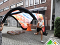 Tente gonflable 'wave', personnalisée pour Venloop