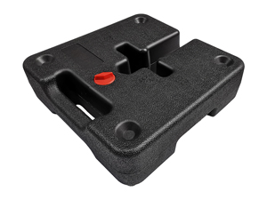 Poids à remplir pour l'ancrage de votre tente pliante