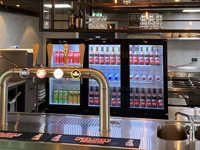 Arrière-bar à 3 portes