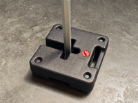 Poids à remplir pour l'ancrage de votre tente pliante