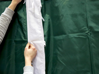 Fermetures éclair solides des bandes de liaison