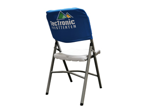Housse de chaise personnalisée au logo TecTronic