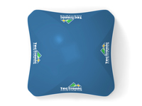 Tente pneumatique avec impression