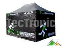 Barnum personnalisé pour Urban Tri Sports(3x4,5 noir).