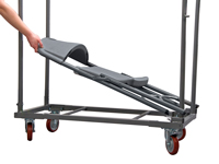 Le chargement des chaises se fait de tous les côtés : pratique !
