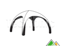 Tente avec armature gonflable noire