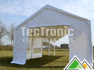 Tente de Réception PVC Premium+ Tube 50mm 5x10m, Tente de