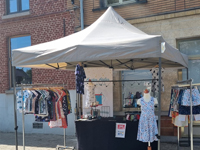 Tente easy-up 3x3 sable