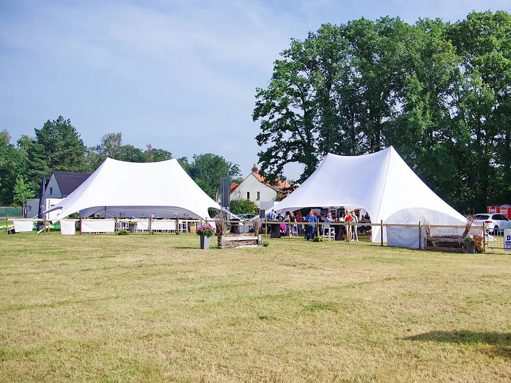 Polyester stertenten twin 12 meter