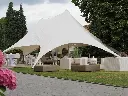 Ingerichte stertent 12m met dubbele mast
