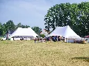 Stertenten twin 16 meter in gebruik
