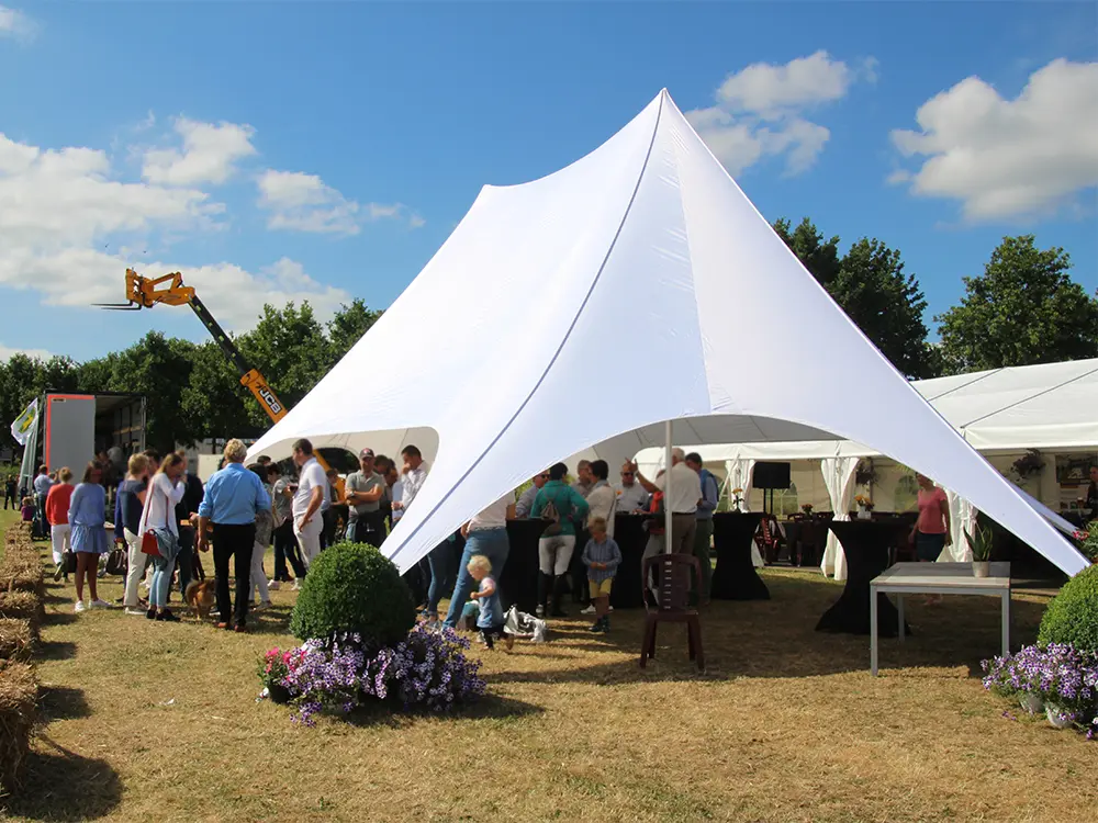Waterdichte stertent wit twin 16 meter