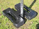 Verankerde plooitent 3x4,5 m Solid 30