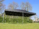 Vouwtent 3 x 6 m S40 zwart