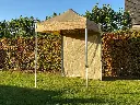 Compacte vouwtent met 1 achterwand