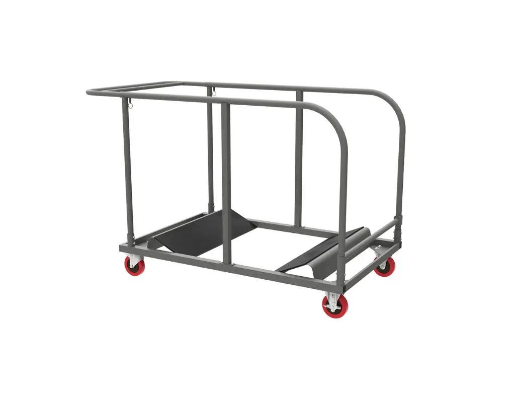 Trolley voor ronde klaptafels