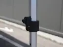 Solid 40 vouwtent met staander uit zeskantig aluminium Ø 40 mm