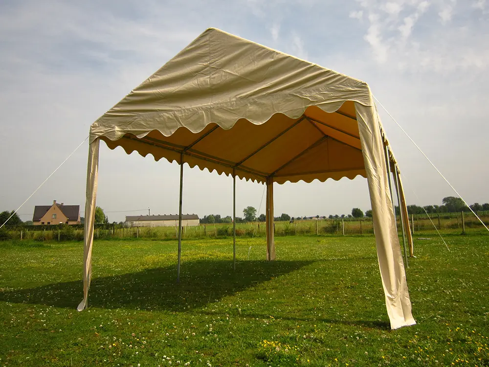 Pvc partytent 3x4 m zonder zijwanden