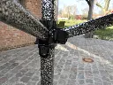 Solid 30 vouwtent met nylon koppeling met drukknoppen