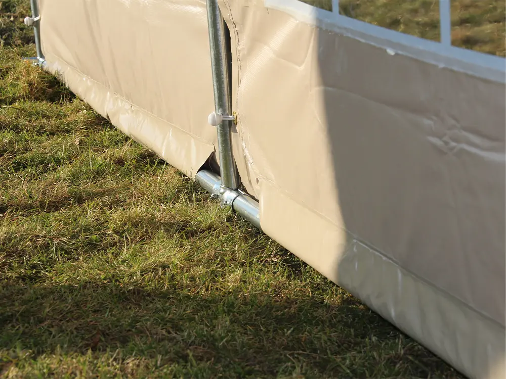 Grondbuizen partytent 3x6