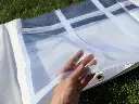 Zijwanden in HQ pvc 650 g/m²