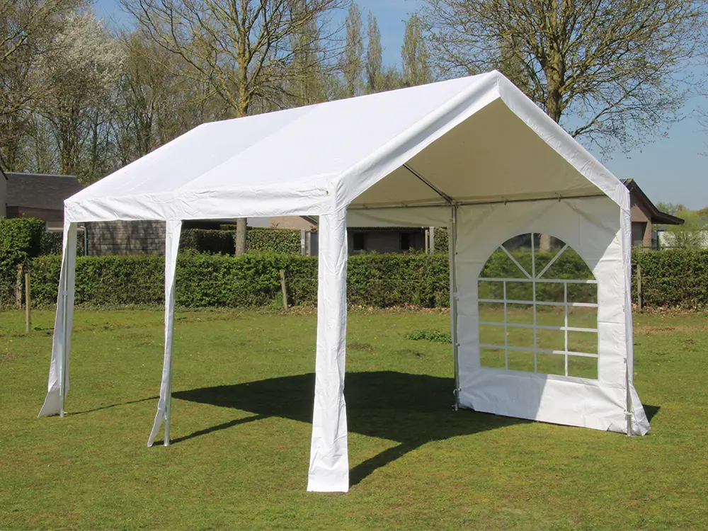 4x4 meter buitentent voor non-stop gebruik