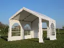 Witte pvc feesttent 4x6