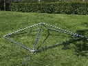 Opbouw dakconstructie partytent 3x3 pvc pro 50