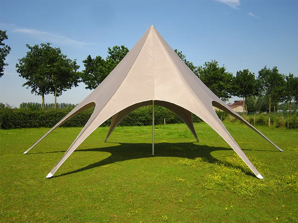 Tente étoile 14 m (Rouge)
