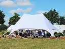 Tente étoile twin 14 m