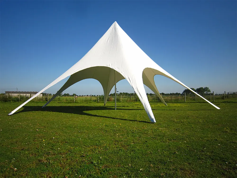 Occasion : tente étoile 16 m blanc