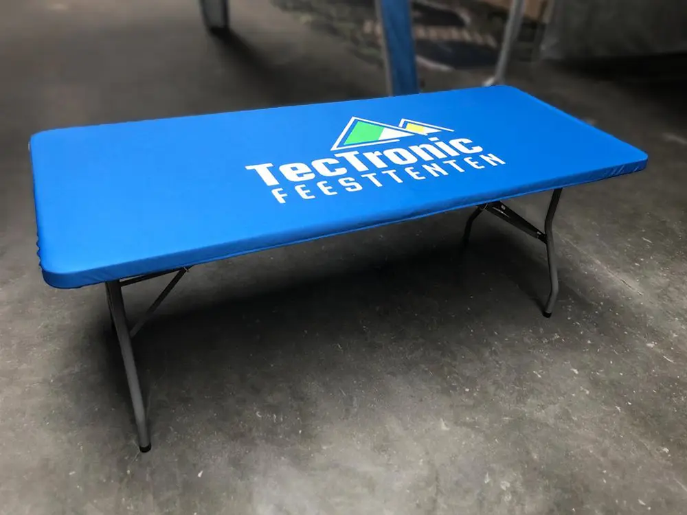 Couvre-plateau imprimé pour table de buffet (120 cm)