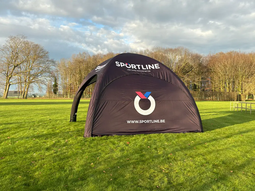 Tente gonflable : X-spider (3x3 m)