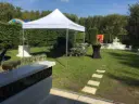 Occasion : tente pliante 3 x 3 m Solid 50 blanc