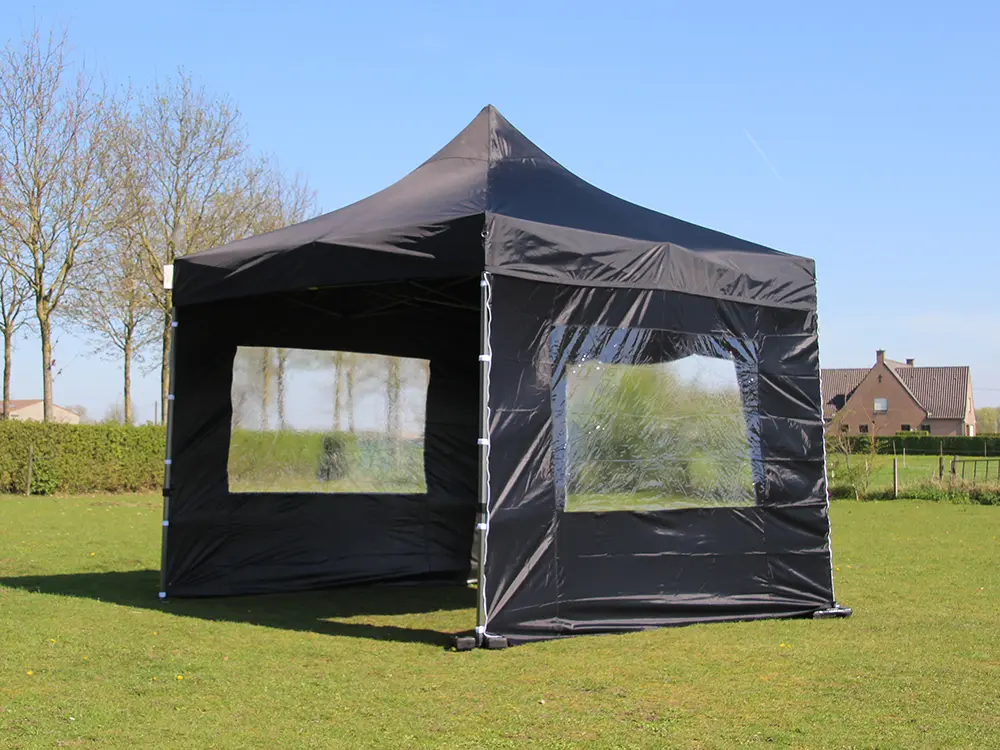Occasion : tente pliante 3 x 3 m Solid 30 noir
