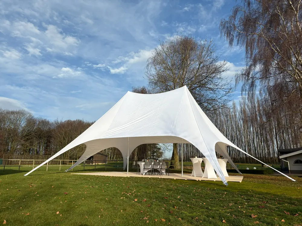 Occasion : tente étoile twin 12 m blanc
