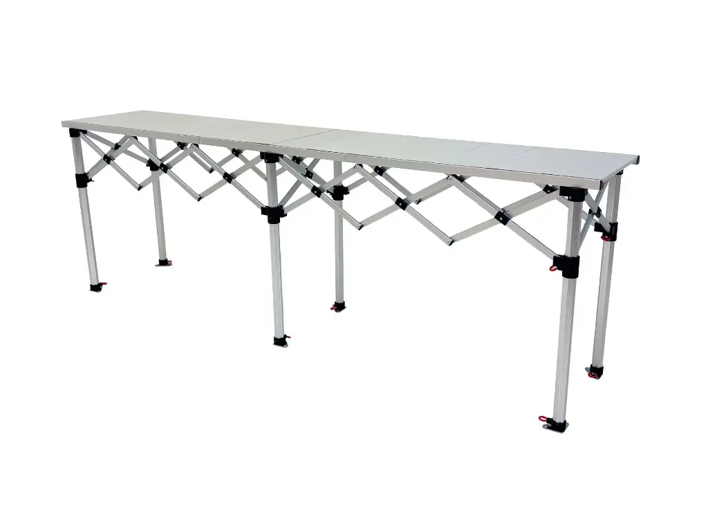 Table pliante en aluminium (2 m)