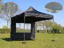 Occasion: tente pliante 3 x 3 m Solid 30 noir