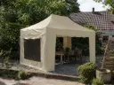Occasion: tente pliante 3 x 4,5 m Solid 50 beige