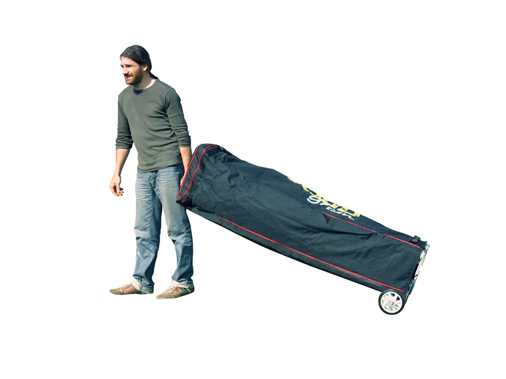 Occasion: sac de transport tente pliante 4 x 4 m Solid 50 (grandes roues)