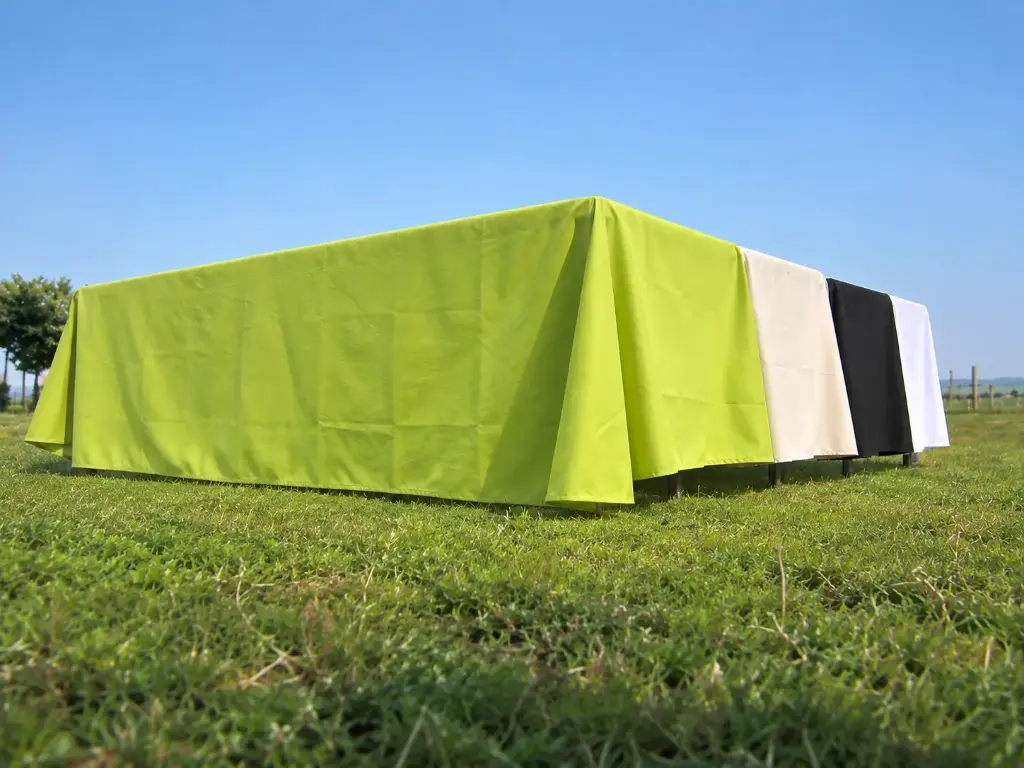 Déstockage - nappe rectangulaire (295 x 220 cm, Écru)