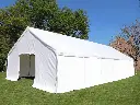 Tente de stockage 6 x 12 m HQ blanche (2 m)