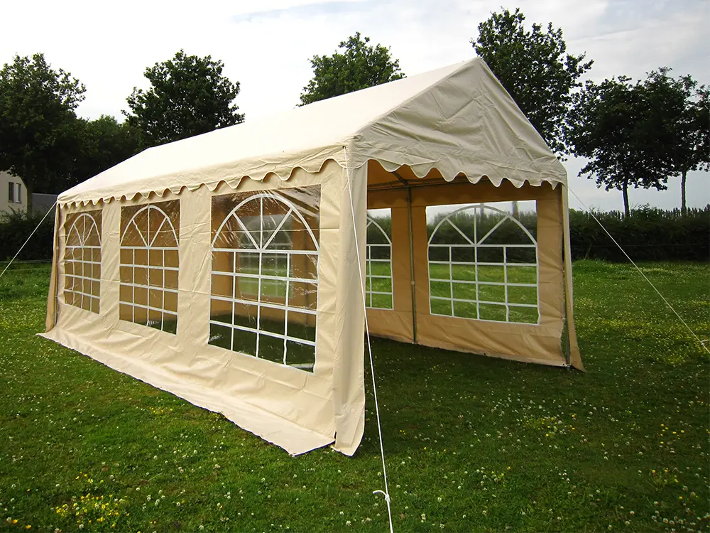 Tonnelle 3 x 6 m PVC Basic