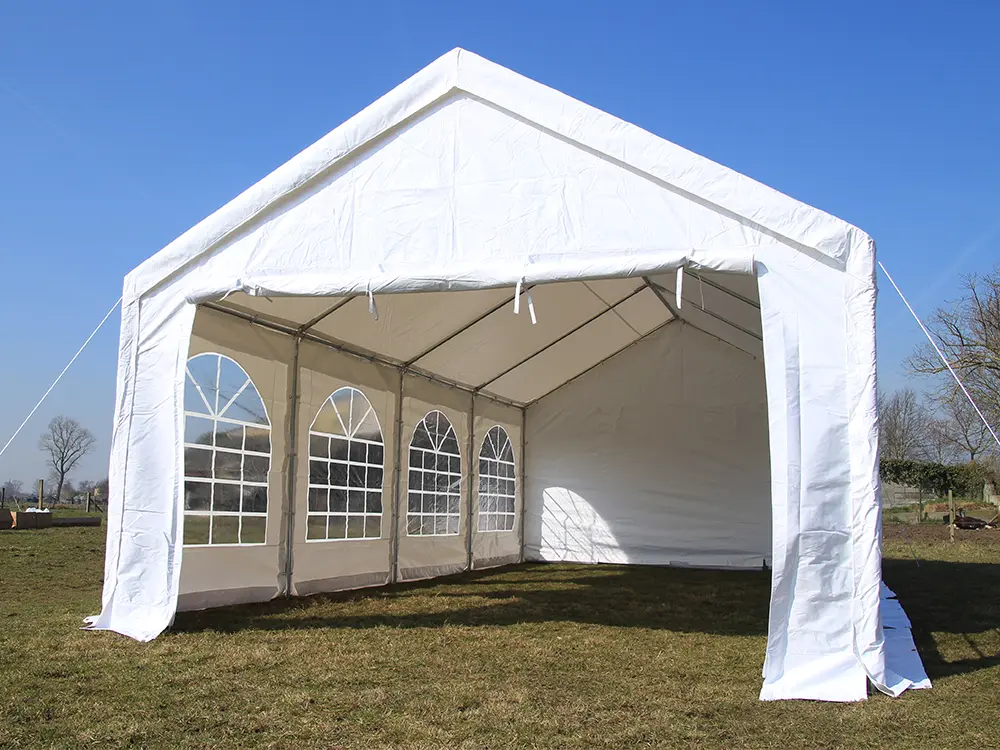 Tonnelle 5 x 10 m PVC Pro